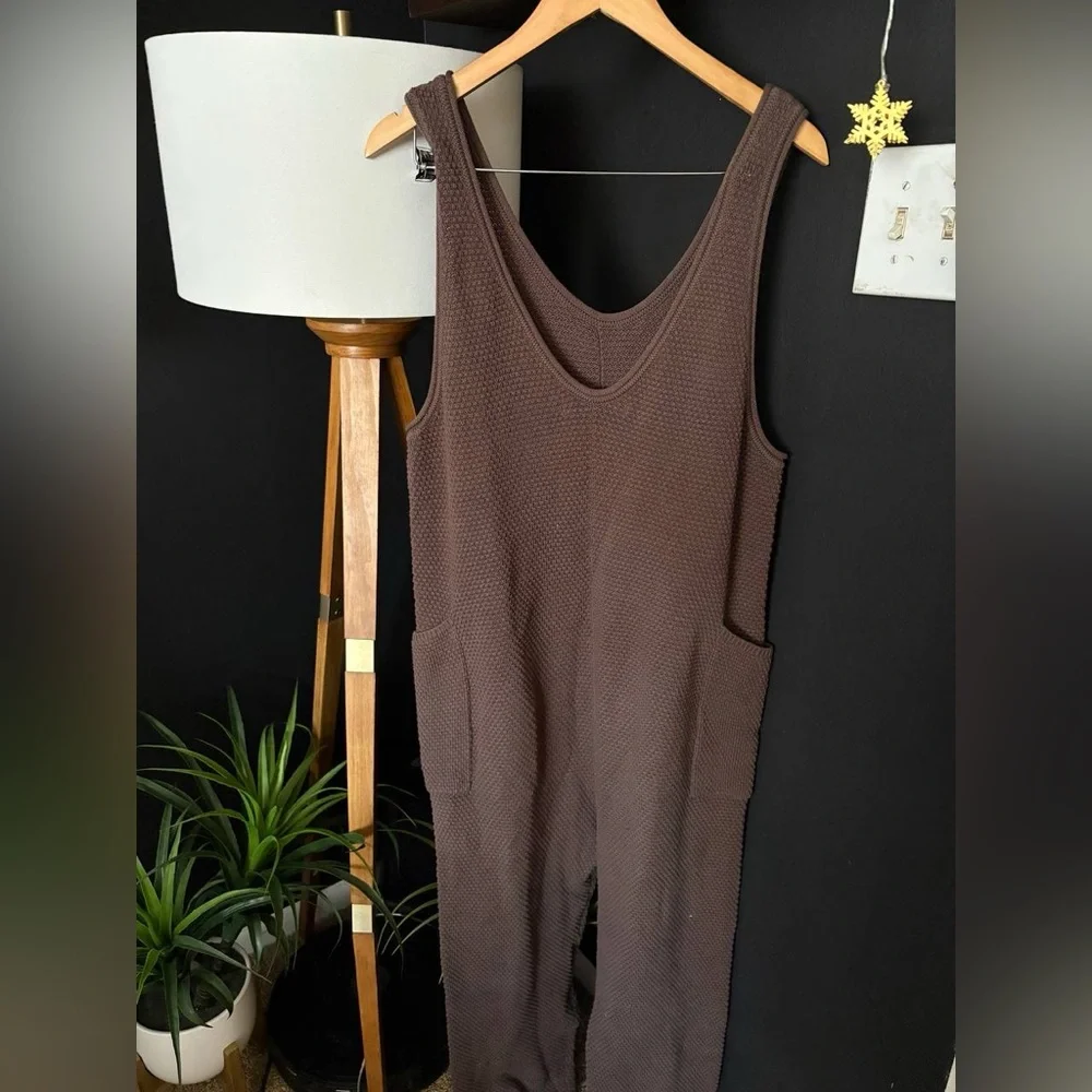 NWT FREE PEOPLE BEACH Hailee Sweater Jumper In Minked Brown MSRP $78 Size M - Picture 9 of 13
